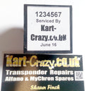 AMB 130 Indoor Kart Transponder Repair & Testing Battery Replacement