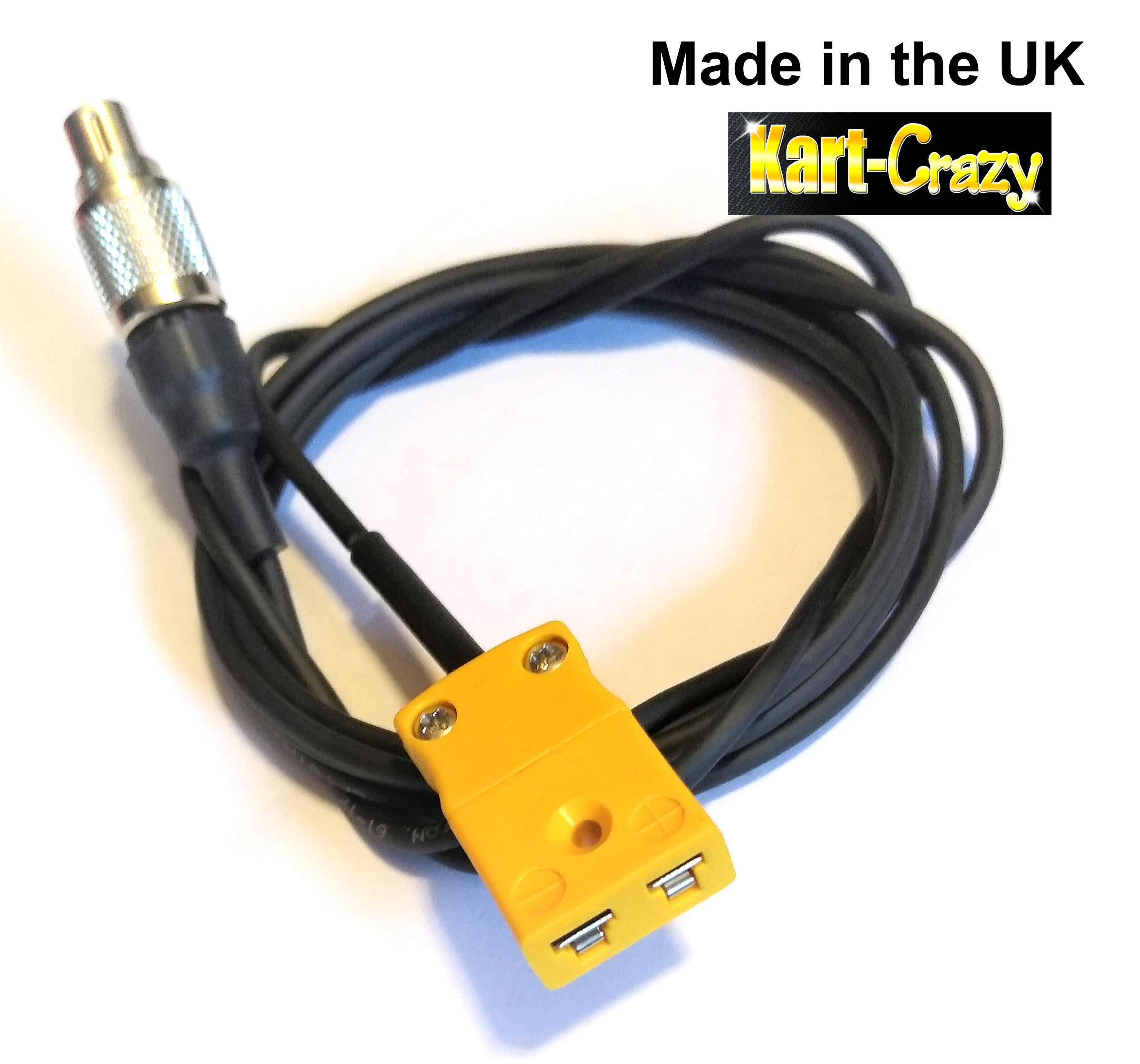 EGT or CHT Temp Patch Extension Lead for MyChron 3, 4, 5 & 5s Kart Temperature