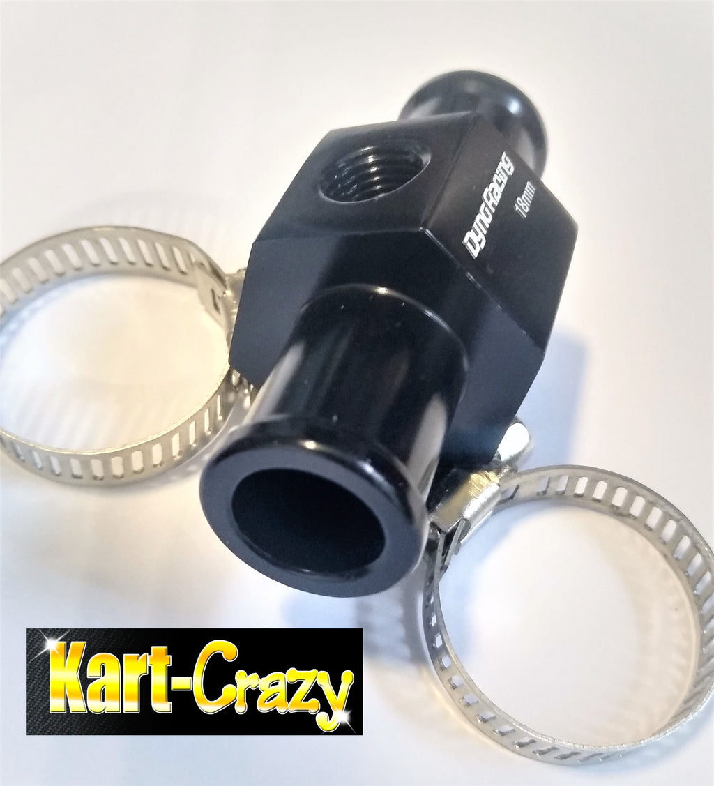 Kart Water Temperature Sensor Hose Pipe Adapter Fitting Mychron & Alfano X30