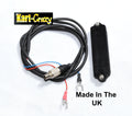 External Power Lead for Mychron 5 & 5s Runs from Kart Battery inc Cover Rotax