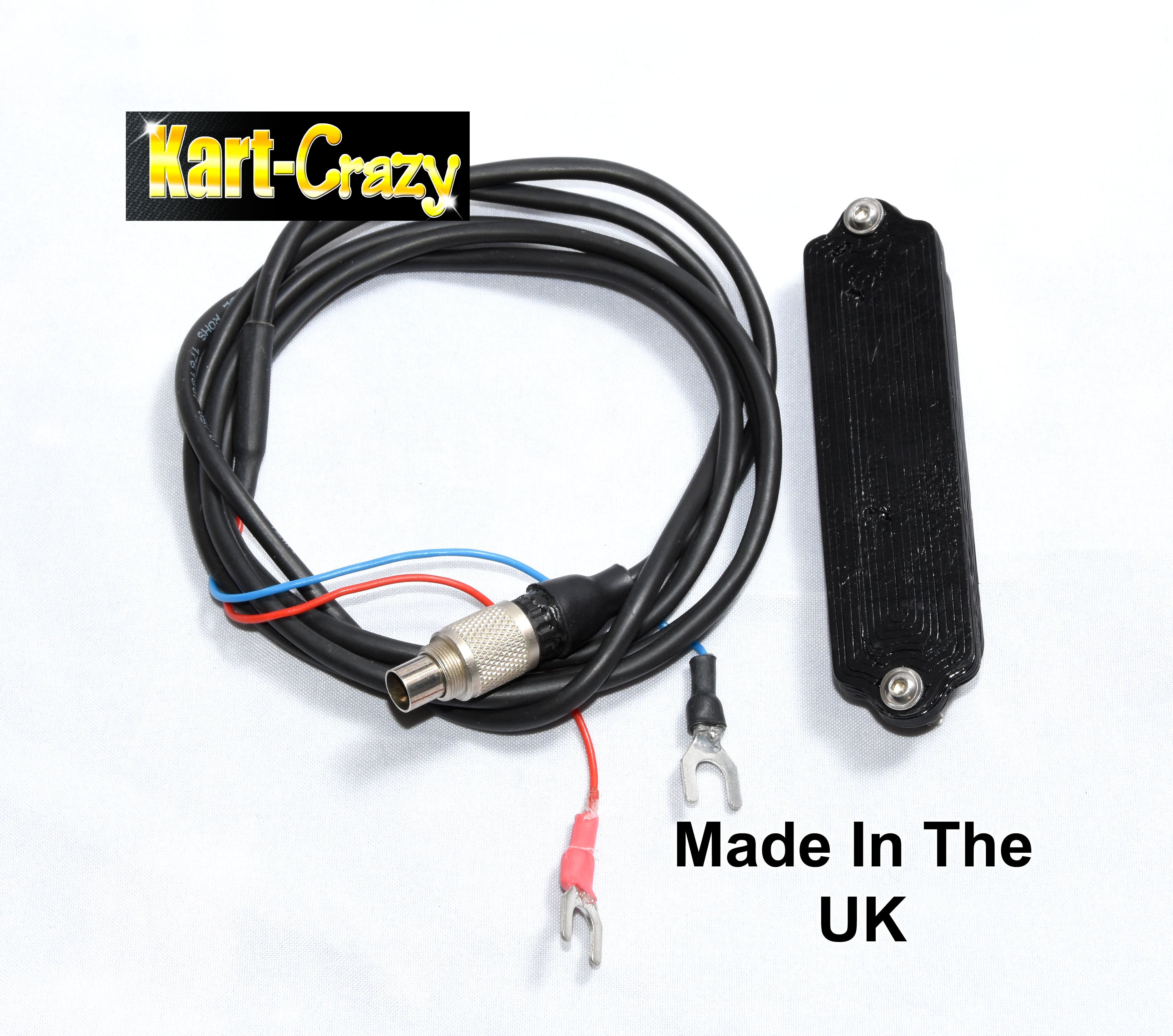 External Power Lead for Mychron 5 & 5s Runs from Kart Battery inc Cover Rotax