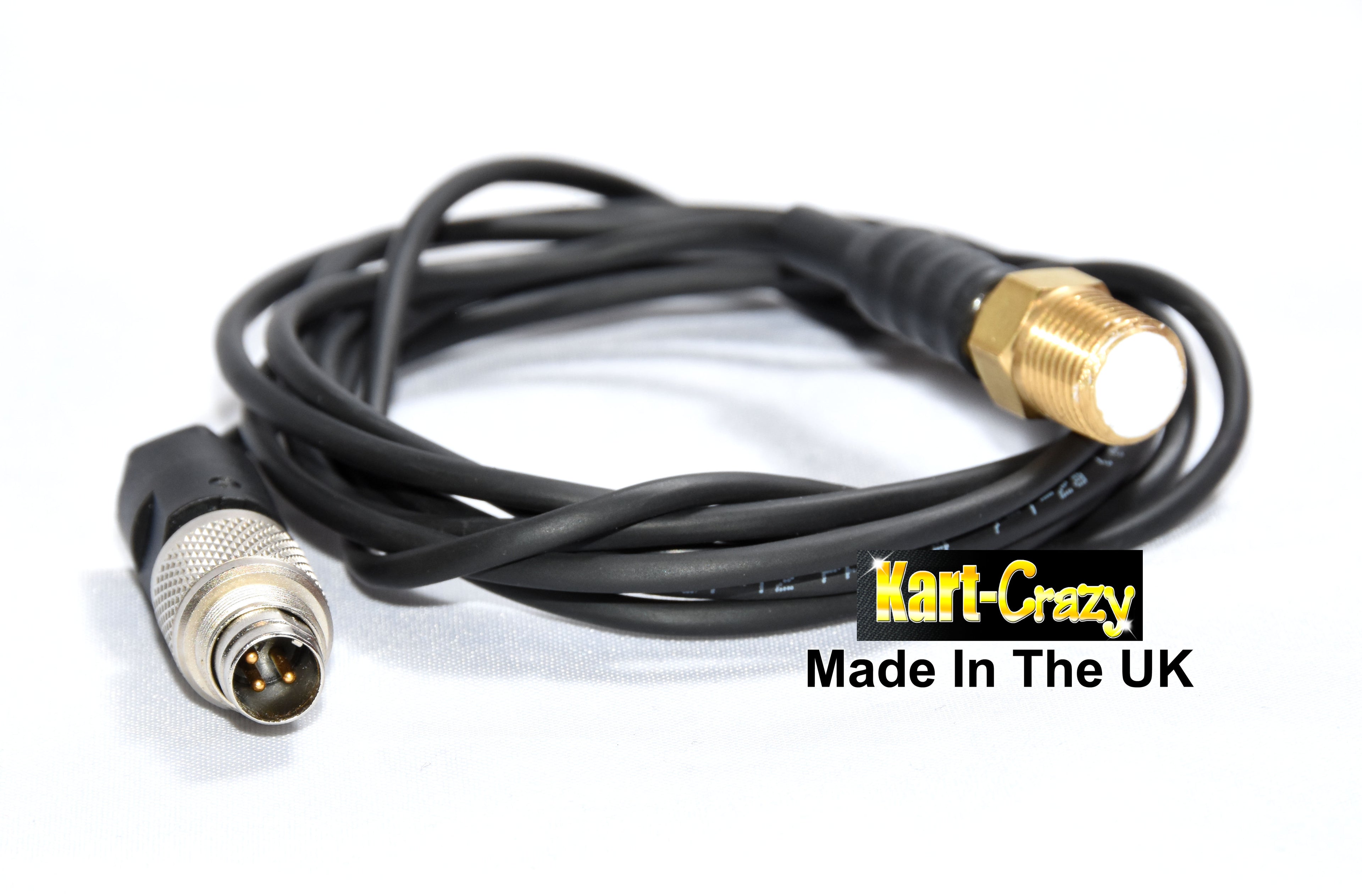 Water Temperature (Temp) Sensor MyChron 3, 4, 5 & 5s Long Lead Kart Rotax X30