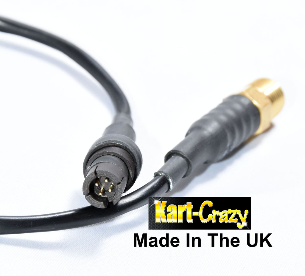 Water Temperature (Temp) Sensor for MyChron 3, 4, 5 & 5s Kart Rotax X30 Short