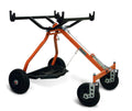 ORANGE One Person Kart Trolley - Made By Stone